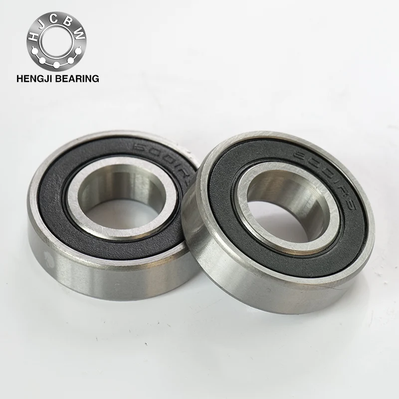 6001RS Single Row Deep Groove Ball Bearings with Filling Slots