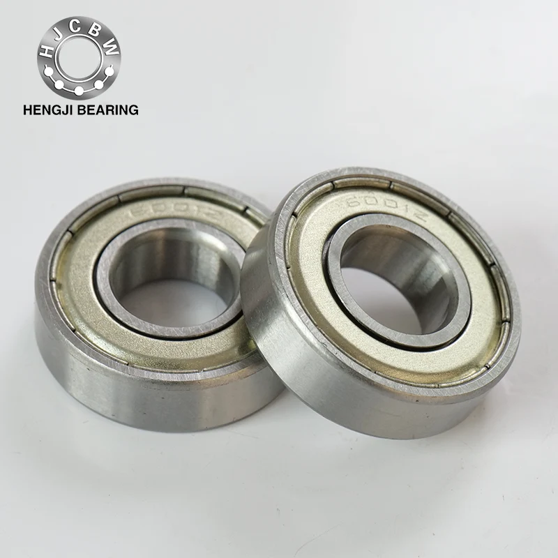 6001Z Single Row Deep Groove Ball Bearings with Filling Slots