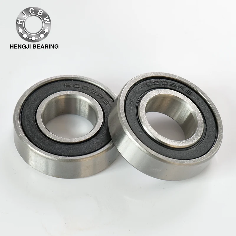 6002RS Single Row Deep Groove Ball Bearings with Filling Slots
