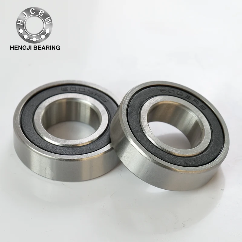 6003RS Single Row Deep Groove Ball Bearings with Filling Slots