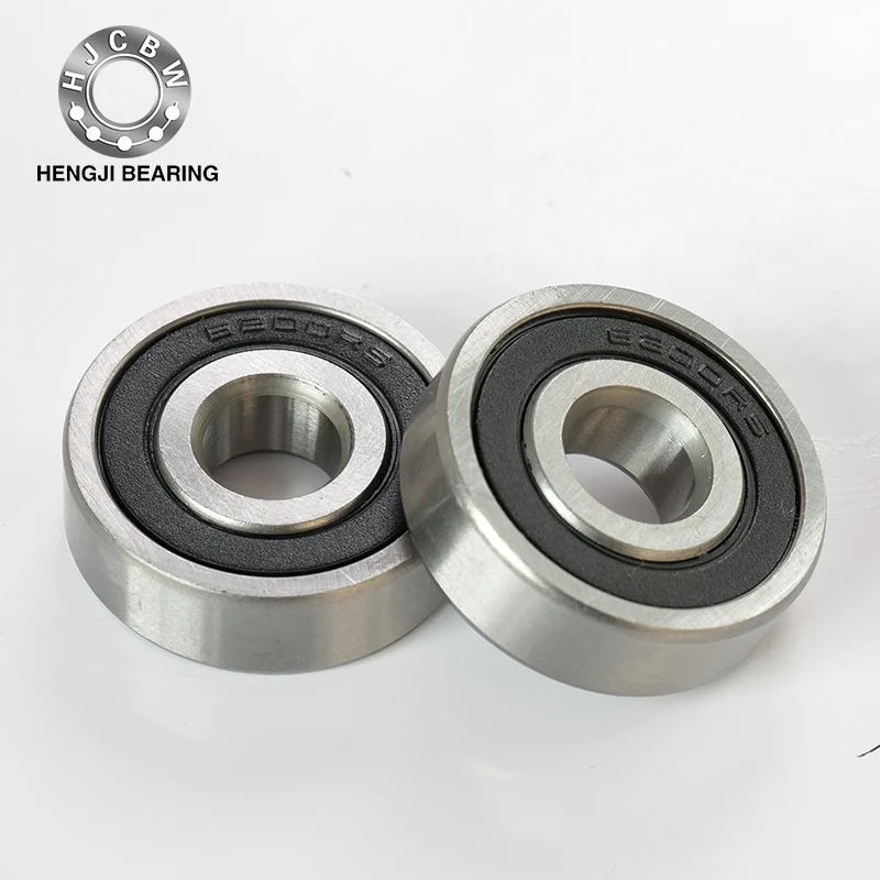 6200RS Double Row Deep Groove Ball Bearings