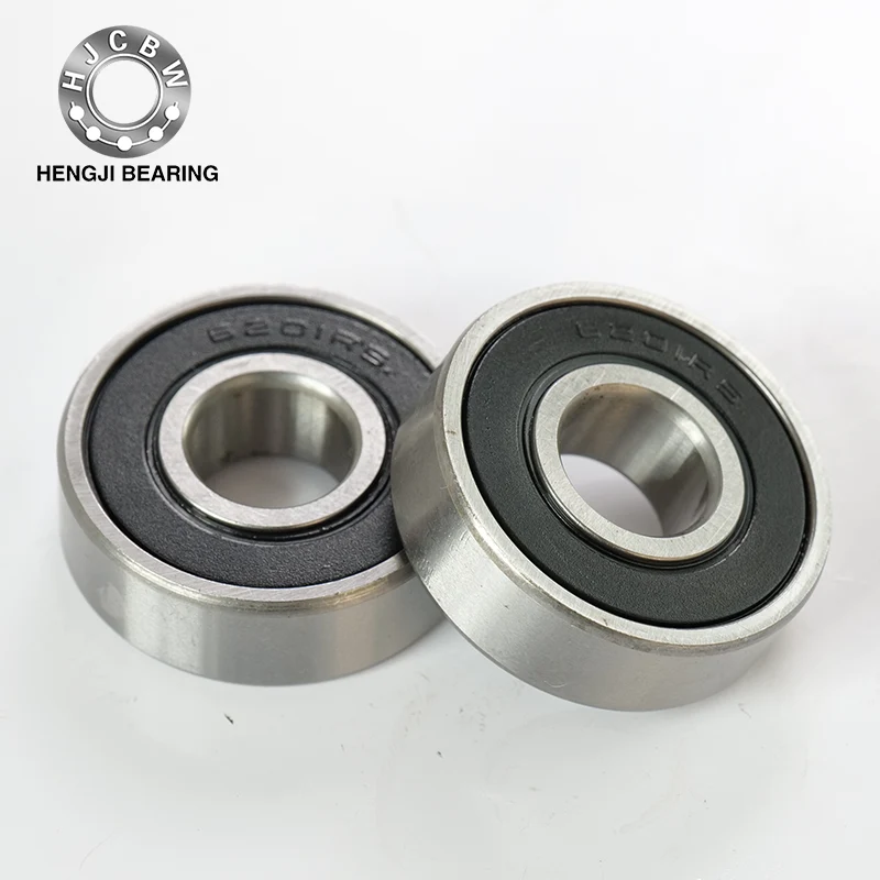 6201RS Deep Groove Ball Bearings with a Snap Ring Groove