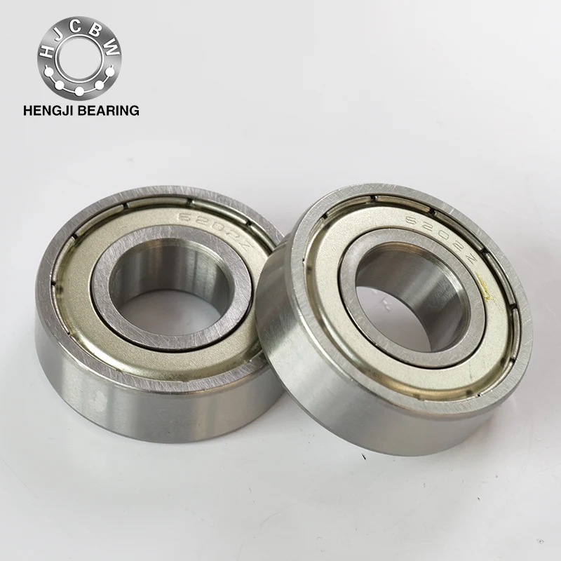6202Z Single Row Deep Groove Ball Bearings with Filling Slots