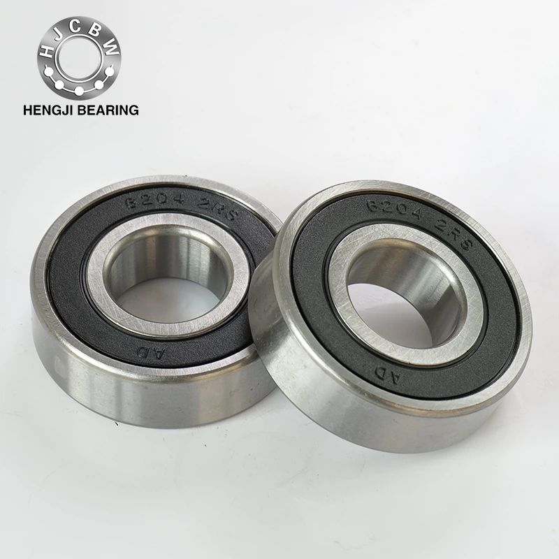 6204 2RS Deep Groove Ball Bearings with Shield