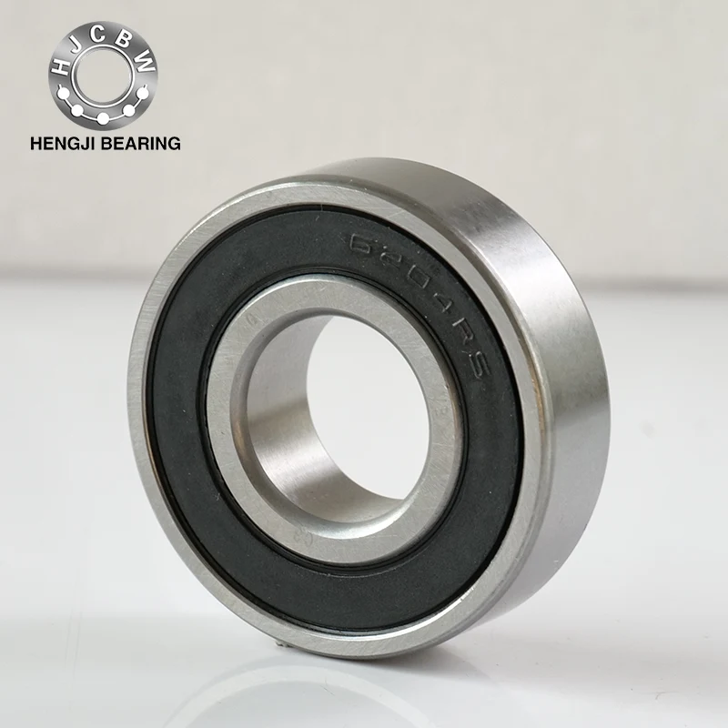6204RS Double Row Deep Groove Ball Bearings