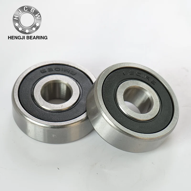 6301RS Deep Groove Ball Bearings with a Snap Ring Groove