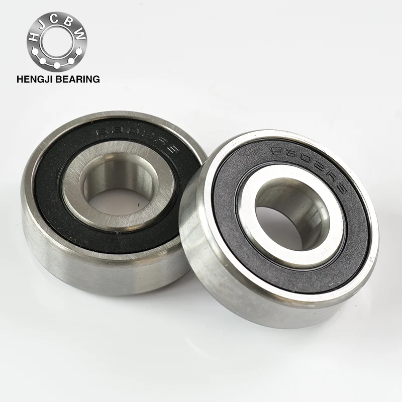 6302RS Single Row Deep Groove Ball Bearings